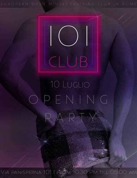 gay bakeka roma|101 Roma Club • Club gay Roma